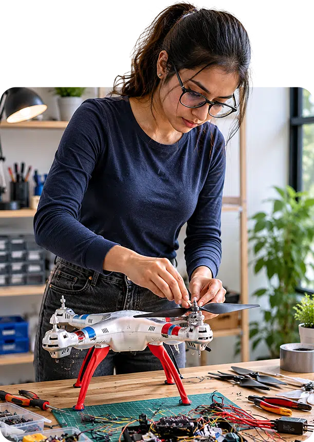 Autonomous Drones & Robotics for Industry